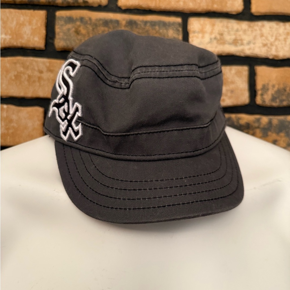 New Era Black Cap with White Logo